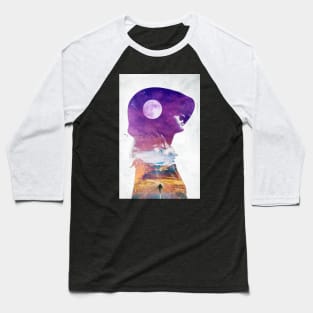 Towards The Mountains Baseball T-Shirt